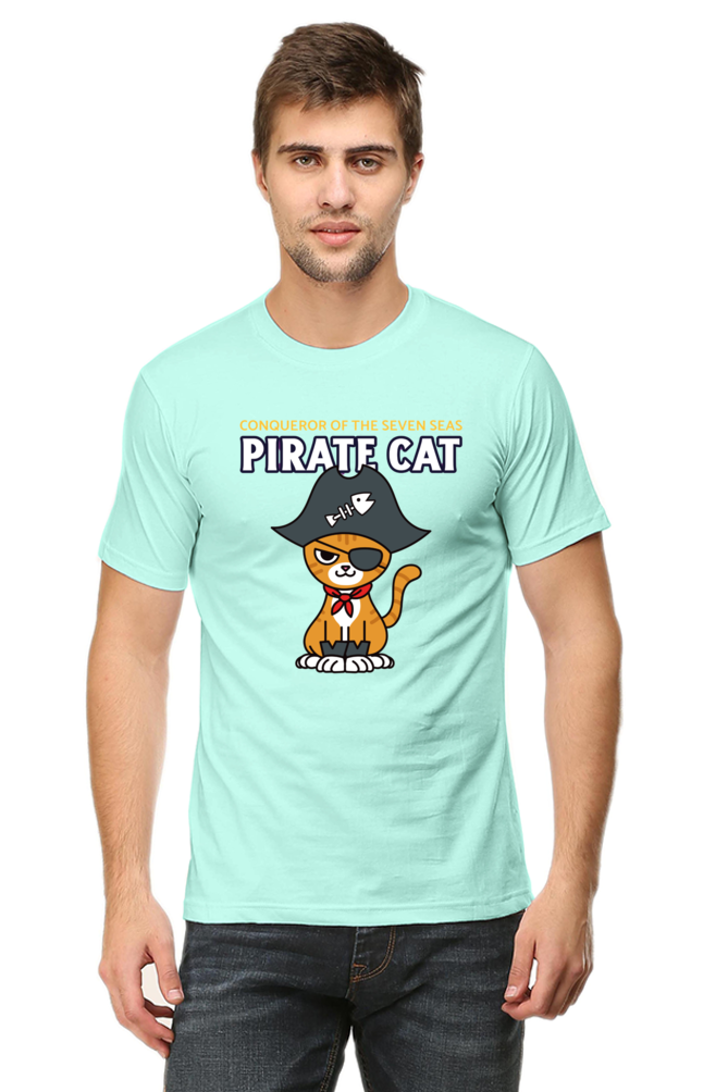 Classic T-shirt - Pirate cat