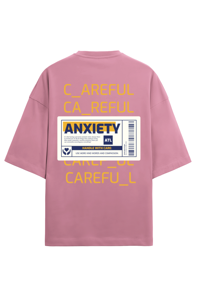 Premium Terry Oversized T-shirt – Anxiety label