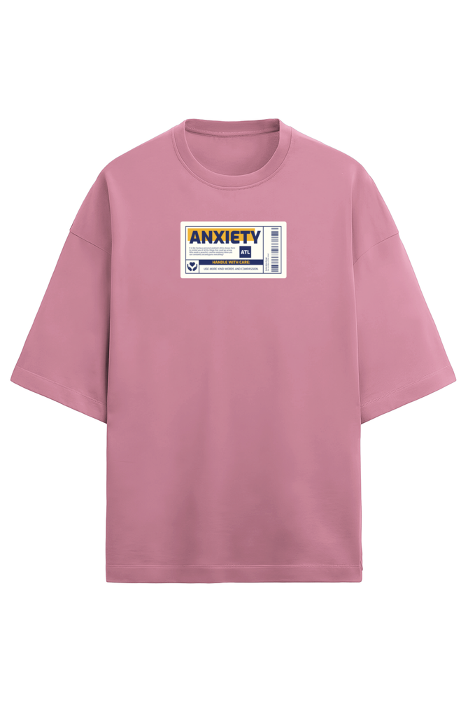 Premium Terry Oversized T-shirt – Anxiety label