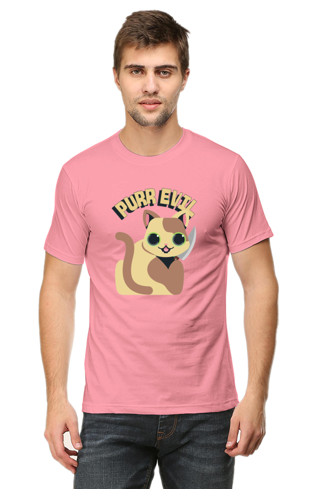 Classic T-shirt - Purr evil cat