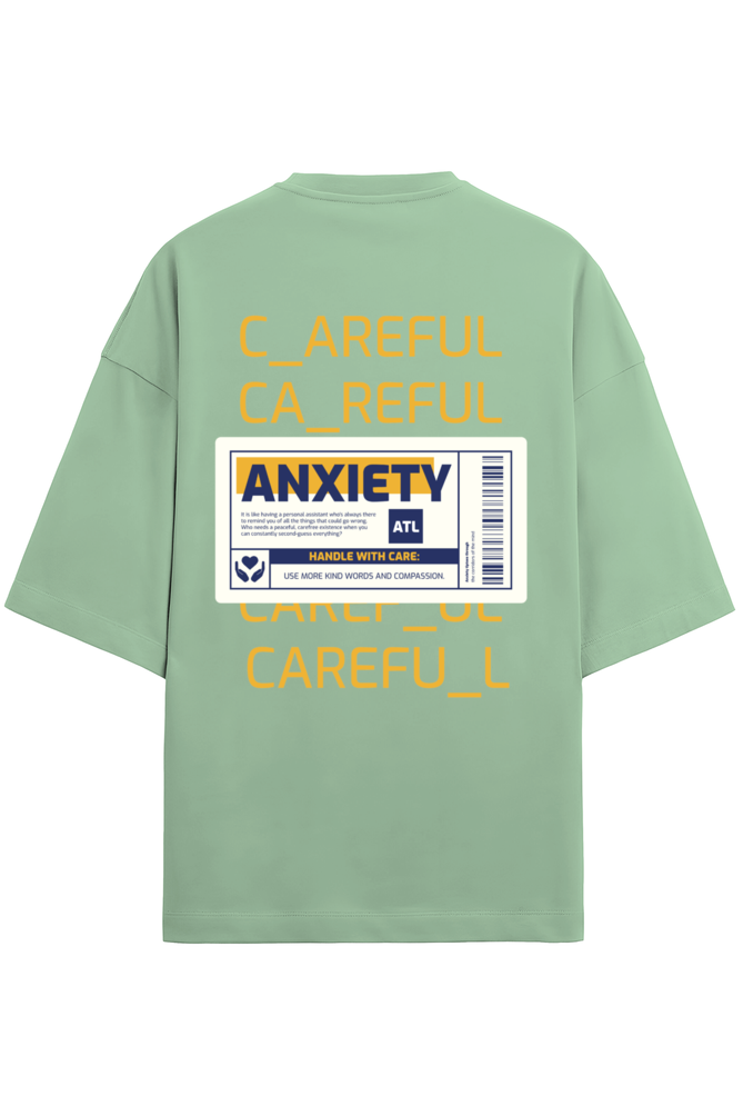 Premium Terry Oversized T-shirt – Anxiety label