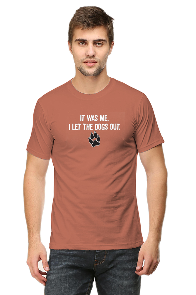 Classic T-shirt - I let the dogs out.