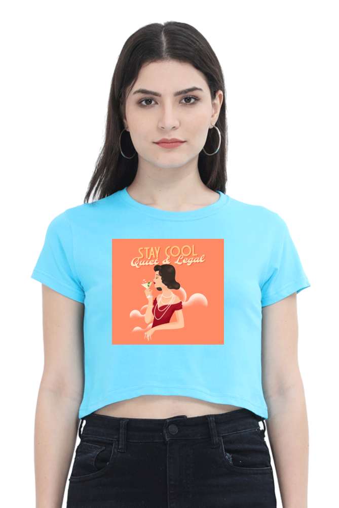 Women's Crop Top - Stay Cool