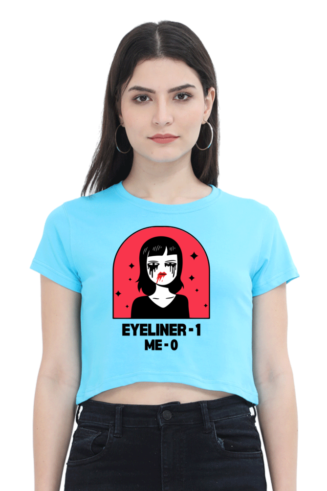 Women's Crop Top - Eyeliner