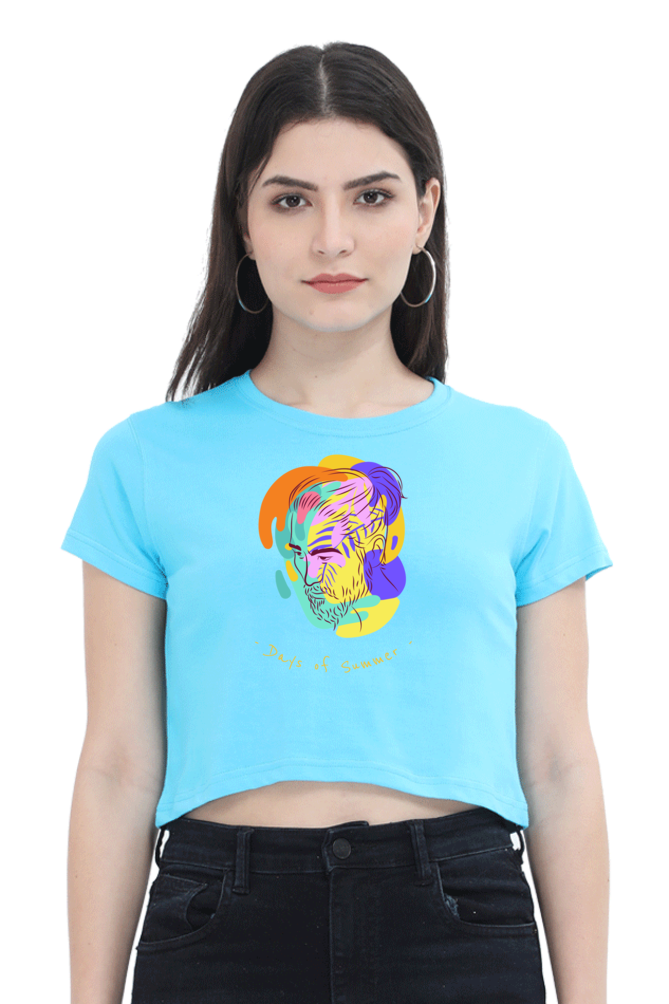 Women's Crop Top - Days of summer