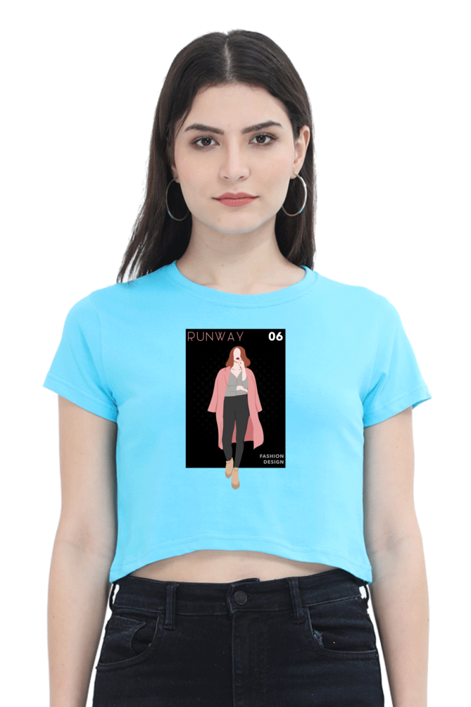 Women's Crop Top - Fashion runway