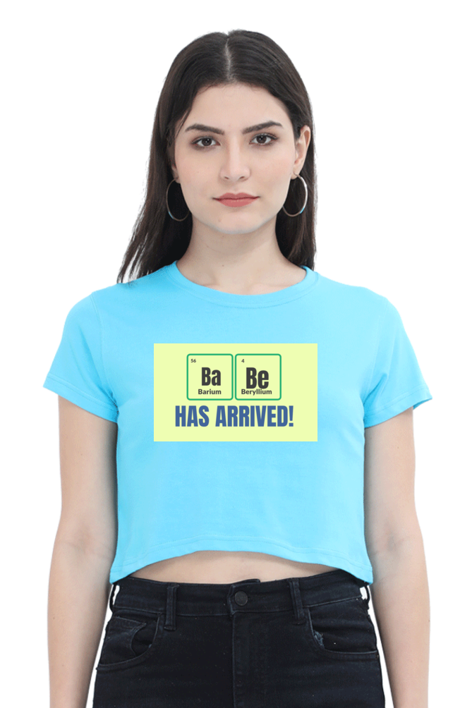 Women's Crop Top - BaBe has arrived