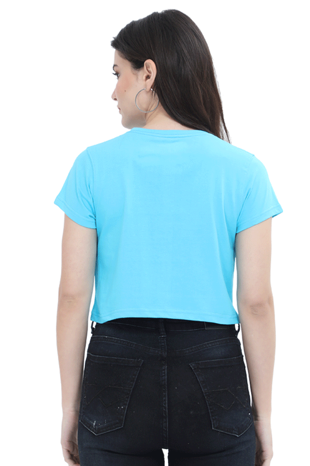 Women's Crop Top - Anxiety label