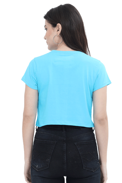 Women's Crop Top - Woman ocean