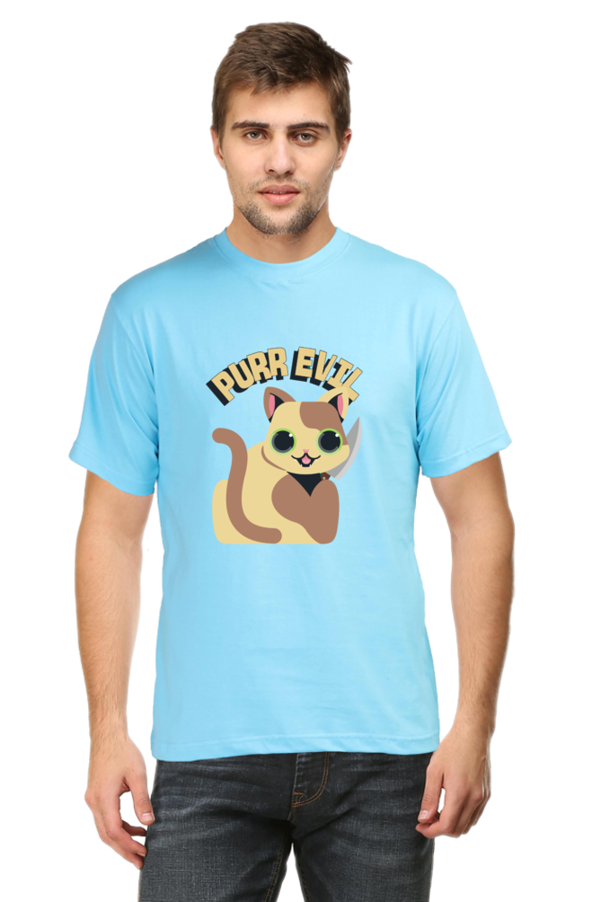 Classic T-shirt - Purr evil cat