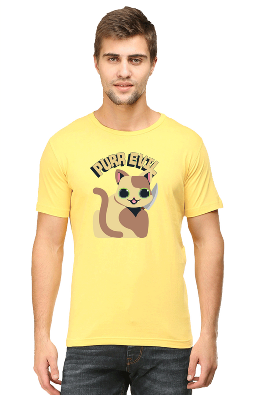 Classic T-shirt - Purr evil cat