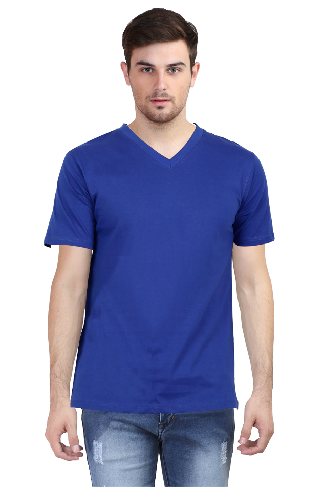 V Neck T-Shirt Plain