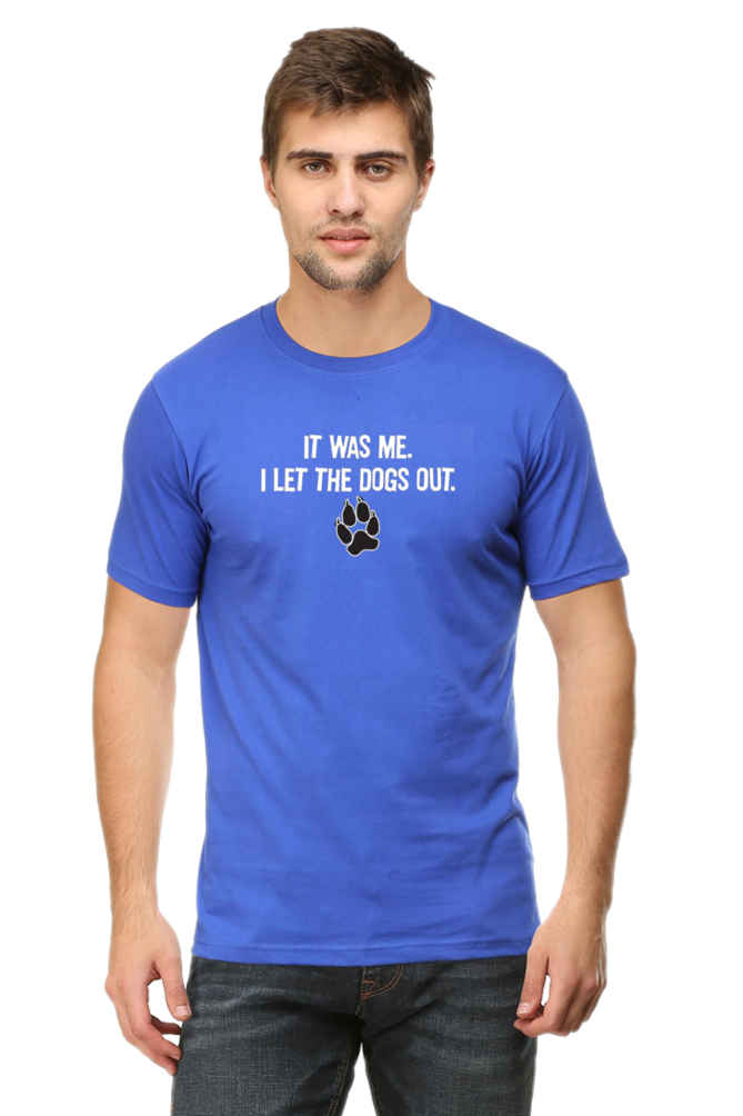 Classic T-shirt - I let the dogs out.