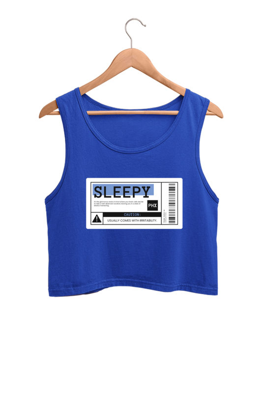 Women's Crop Tank Top - Sleepy label