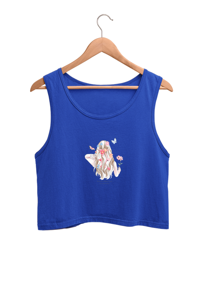 Women's Crop Tank Top - Pretty Girls