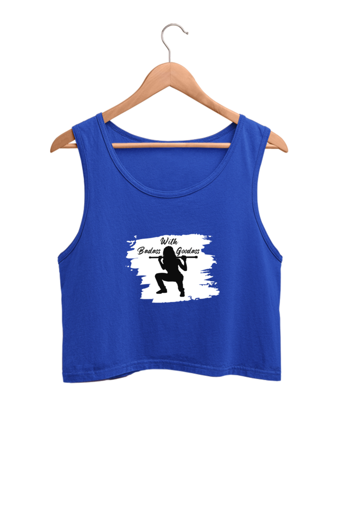 Women's Crop Tank Top - Badass