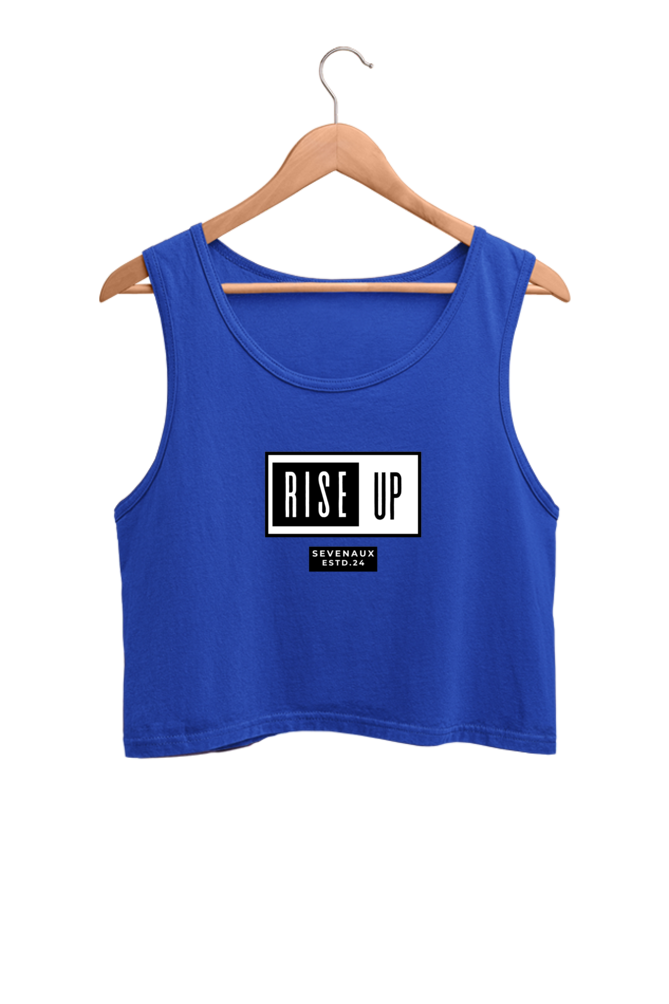 Women's Crop Tank Top - Rise up